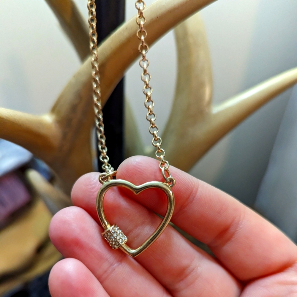 Heart necklace!